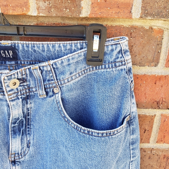 Vintage GAP Jean Mini Skirt Sz 8 - Picture 3 of 3